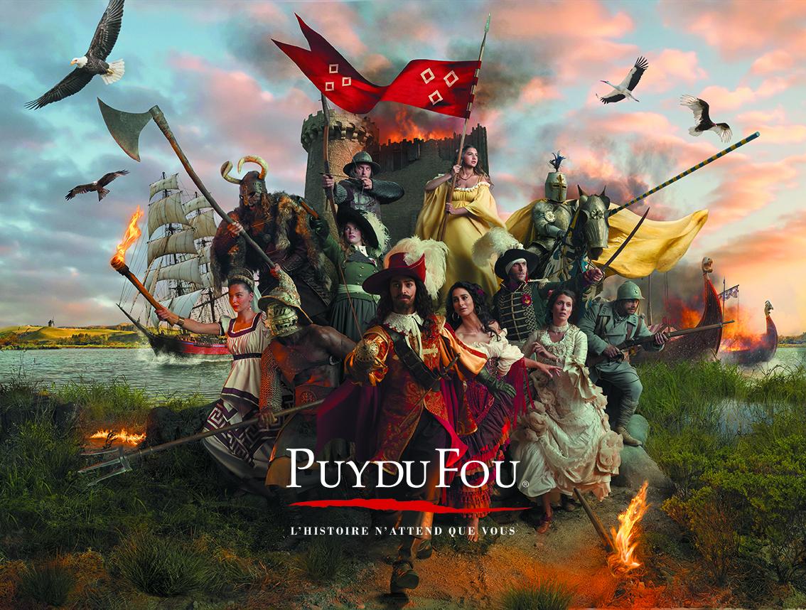 Puy du fou saison 2023 paysage bd